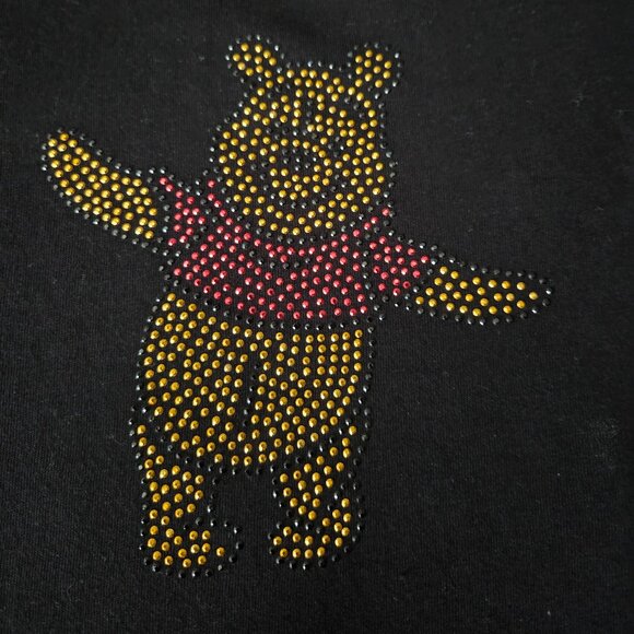 NWT Disney Juniors Winnie the Pooh Rhinstone Cotton Tee L - Picture 5 of 11